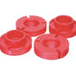 Energy Suspension 1in Lift Isolator Set - Red