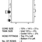 CSF 05-11 Porsche 911 Carrera/GT3 RS (997) Right Side Radiator