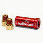 Wilwood Residual Pressure Valve - New Style w/ Fittings - 10# / Red