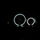 ANZO 2001-2011 Ford Ranger Projector Headlights w/ Halo Black (CCFL) 1 pc