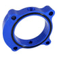 Torque Solution Throttle Body Spacer Hyundai Sonata 2.0T  - Blue
