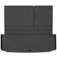 Husky Liners 2022 Nissan Pathfinder (Folds Up/Down w/3rd Row) WeatherBeater Cargo Liner - Blk