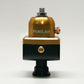 Fuelab 555 High Pressure Adjustable FPR Blocking 25-65 PSI (1) -8AN In (2) -8AN Out - Gold