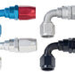 Fragola -16AN x 90 Degree Power Flow Hose End