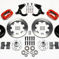 Wilwood Forged Dynalite Front Kit 12.19in Red 55-57 Chevy