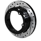 Wilwood Rotor-1.91in Offset-SRP-BLK-Drill-RH 11.00 x .810 - 5 x 5.75in Floater