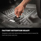 Husky Liners 19-23 Jeep Wrangler JLU WeatherBeater Second Row Black Floor Liners