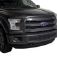 Putco 15-17 Ford F-150 - Stainless Steel Black Bar Design Bumper Grille Inserts