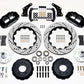 Wilwood Narrow Superlite 6R Front Hub Kit 14.00in Drilled Large GM 57-70 Drop Spindle