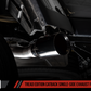 AWE Tuning 20-21 Jeep Gladiator JT 3.6L Tread Edition Cat-Back Single Side Exhaust - Diamond Blk Ti