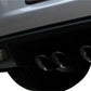 Corsa 05-08 Chevrolet Corvette C6 6.0L V8 Black Sport Axle-Back Exhaust