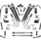 Fabtech 11-16 Ford F250/350 4WD 8in Rad Arm Sys w/4.0 R/R & 2.25 & Rr Lf Sprngs
