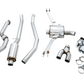 AWE Tuning 2016+ Honda Civic Si Touring Edition Exhaust w/Front Pipe & Dual Chrome Silver Tips