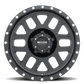 Method MR306 Mesh 17x8.5 0mm Offset 5x4.5 83mm CB Matte Black Wheel