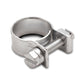 Vibrant Inj Style Mini Hose Clamps 16-18mm clamping range Pack of 10 Zinc Plated Mild Steel