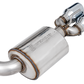 AWE Tuning 2017+ Challenger 5.7L Touring Edition Exhaust - Non-Resonated - Chrome Silver Quad Tips