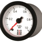 Autometer Stack 52mm 0-1 Bar M10 Male Pro Stepper Motor Fuel Pressure Gauge - White