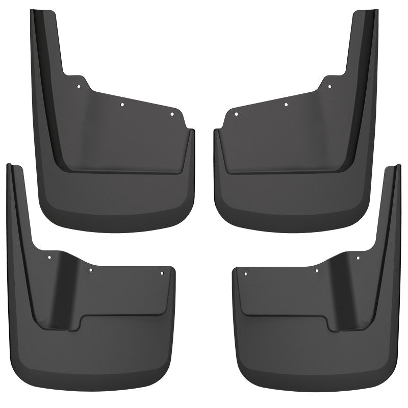 Husky Liners 20-22 GMC Sierra 2500/3500 HD (Excl. Dually) Front & Rear Mud Guards - Black