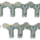 Moroso Quick Fastener - Butterfly Head - 5/16in x .550in - Steel - 10 Pack