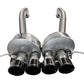 Corsa 2014-2019 Chevrolet Corvette C7 Z06 6.2L 2.75in Xtreme Axle-Back w/ Dual NPP & Quad Black Tips