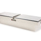 Lund 82-05 Chevy S10 (Long Bed) Ultima Dual Lid Gull Wing Crossover Tool Box - Brite