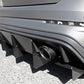 aFe Takeda 3in 304 SS Axle-Back Exhaust System w/ Carbon Fiber Tips 16-18 Ford Focus RS I4-2.3L (t)