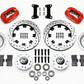 Wilwood Forged Dynalite Front Kit 12.19in Drilled Red 82-92 Camaro//Firebird