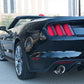 Corsa 15-16 Ford Mustang GT Convertible 5.0L V8 Polished Xtreme Dual Rear Exit Exhaust