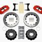 Wilwood Narrow Superlite 6R Front Hat Kit 12.88in Drill Red 93-96 Mazda RX7