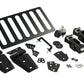 Kentrol 07-18 Jeep Wrangler JK Hood Kit - Powdercoat Black