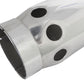 aFe Power Intercooled Tip Stainless Steel - Polished 4in In x 5in Out x 12in L Bolt-On