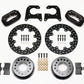 Wilwood Forged Dynalite Rear Drag Kit Drilled Rotor M-W / Lamb Ends 1/2in Studs