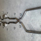 Stainless Works Chevy Chevelle Small/Big Block 1966-67 Exhaust 2 1/2in for Headers with X-Pipe