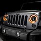 ORACLE Lighting 07-18 Jeep Wrangler JK Oculus 7in. Switchback Bi-LED Projector Headlights