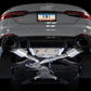 AWE Tuning Audi B9 RS 5 Sportback Touring Edition Exhaust-Non Resonated- Diamond Black RS Style Tips