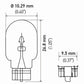 Hella Bulb 2827Na 12V 5W W21X95D Namber (2)