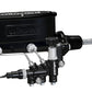 Wilwood HV Tandem M/C Kit w L/H Bracket & Prop Valve - 7/8in Bore Black-W/Push. - Early Mustang
