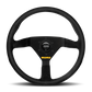 Momo MOD78 Steering Wheel 350 mm -  Black Suede/Black Spokes