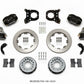 Wilwood Forged Dynalite P/S Rear Kit w/MC4 P-Brake Chev 12 Bolt w/Clip Eliminator