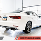 AWE Tuning Audi B9 S4 SwitchPath Exhaust - Non-Resonated (Black 102mm Tips)