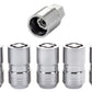 McGard Wheel Lock Nut Set - 5pk. (Cone Seat) M14X1.5 / 22mm Hex / 1.639in OAL - Chrome