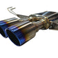 Injen 17-19 Honda Civic Type-R 3in SS Cat-Back Exhaust w/ Dual Burnt Titanium Tips