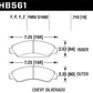 Hawk Cadillac / Chev Avalanche/Silverado/Suburban/Tahoe / GMC Sierra Yukon HPS Front Street Brake Pa
