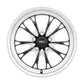 Weld S157 17X11 Belmont Drag 5X120.65 ET43 BS7.75 Gloss Black MIL Dia 78.1