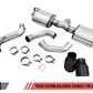 AWE Tuning 2018+ Jeep Wrangler JL/JLU Tread Edition Axle-Back Dual Exhaust - Diamond Black Tips