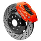 Wilwood Dynapro Radial Front Kit 12.00in Drilled Red Subaru Impreza WRX (*Line Kit Needed*)