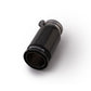 Remus Universal Sport Exhaust 84mm Blk Chrm Straight w/Carbon Insert & Adj Clamp Tail Pipe (Single)