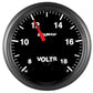 Autometer Elite 52.4mm Peak & Warn w/ Electronic Control 8-18 Volt Voltmeter
