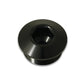 Vibrant Aluminum -10AN ORB Slimline Port Plug w/O-Ring - Anodized Black