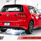 AWE Tuning Volkswagen Golf R MK7 SwitchPath Exhaust w/Diamond Black Tips 102mm